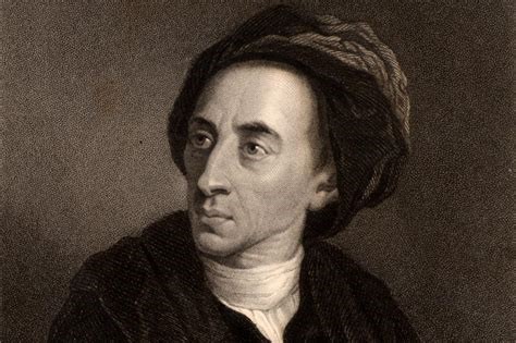 Portrait of Alexander Pope, born 1688, died 1744, aged 56